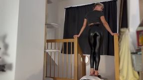 Domme Ruslana From Ukraine Trample And Request To Lick Dirty Feet - MIX - Russian Language - 4K