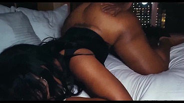 Bubble booty Ebony Freak gets fucked by BBC