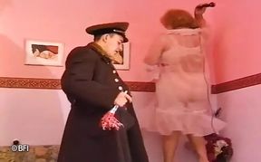 Older bbw gets younger cocks in threesome