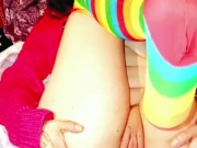 My roomie take me off a lot, he fuck me till I was dry