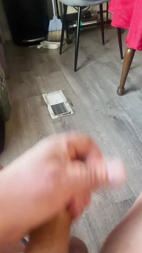 Cumming on Sara's sweet pussy