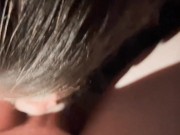 Horny MILF sucks random guys dick on cruise ship. Almost caught!