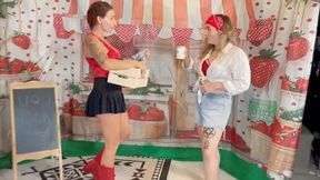 FOXXY FARMS - Mya PLEASURE gets FREEZE treatment for returns with NANCY THOMPSON HIDEF