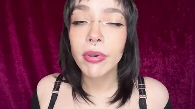 Drooling Long Tongue JOI with Countdown CUM IN MY MOUTH!