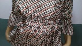 Curvy Asian Girl Showing Big Boobs and Ass Hole