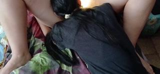 I lick my stepsister's pussy so she doesn't tell my parents that I smoke - IkaSmokS