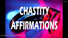 CHASTITY AFFIRMATIONS