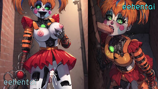 5 nights at freddy's Manga porn - SCRAP BABY Thick Baps by eehentai