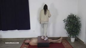 Click for gif Mistress Natasa is just tapping his phone wmv