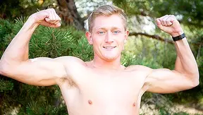 Noah's Blond Cock Tease ~ Live Cam Jerk Off - CorbinFisher