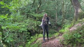 Yennefer Bondage Cosplay – Captured in the Woods by the Night Hunter