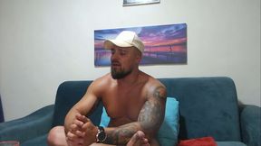 Tiberius Hunk Private Show