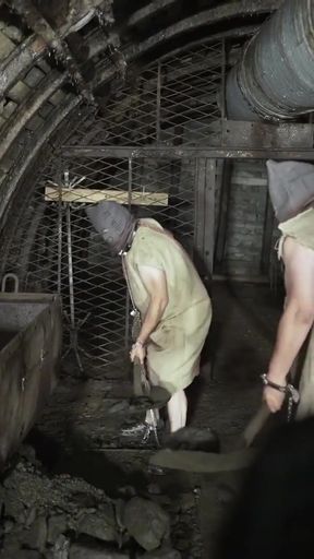 Key moment from &quot;The Mines 2025  - CFNM Femdom Female Domination - Male Unit&quot;