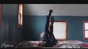 Tormenting the Jean Junkie With My Denim Ass