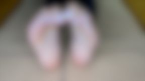 Ebony Yogi Sole Tease Extended