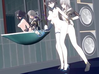 Stelle x Ruan Mei ???? Honkai Star Rail ???? Anime Shemale hentai Animation