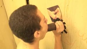 GloryholeAndHandjobs: Ashton with Phillip jizzed