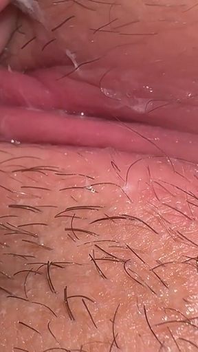 Girl Sat on Camera - My Wettest with Discharge During Ovulation