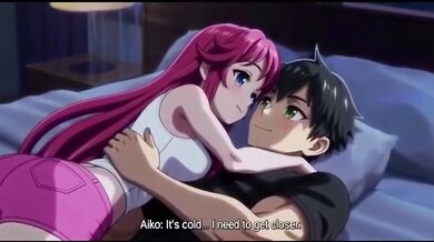 Step sister bed sharing turns into hot steamy sex