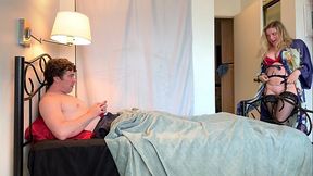 Caught masturbating with stepmom'_s panties