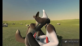 Playing &quot_Hunt and Snare&quot_ and having sex with male