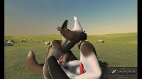 Playing &quot_Hunt and Snare&quot_ and having sex with male