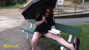 Curious MILF Enjoys a Quiet Read in the Park – What Happens Next Will Surprise You!