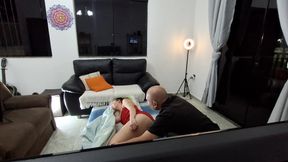 She Masturbates and Dreams of Her Neighbor Caressing Her.