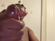 Slo-mo jerkin off