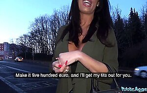 Public agent cheating big boobs brit deepthroats thick cock on holiday