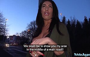 Public agent cheating big boobs brit deepthroats thick cock on holiday