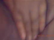 Wet pussy rubbing