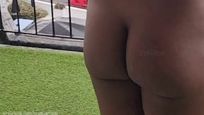 He Made Me Stand NAKED on the BALCONY and Fucked Me and Came Inside Without Asking