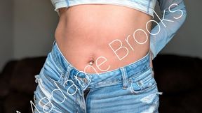 Nikki Brooks - Jerk Your Cock To My Belly (1080-HD)