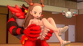 Jasmine And Incineroar