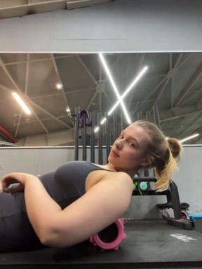 Unreal fucking in the gym