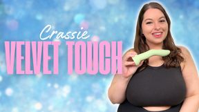 CRASSIE VELVET TOUCH DUAL DENSITY DILDO REVIEW - SYDNEY SCREAMS