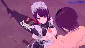 Sultry Anime Vixen Takes Wild Ride to Mind-Blowing 3D Climax