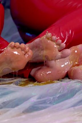 Foot Fetish and Pussy Play Licking Ass Tease Fetish Clothes - Arya Grander