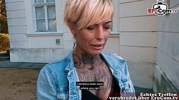 German Milf slut at public Street Casting EroCom Date Story