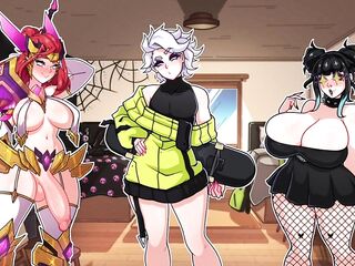 Showing My Fabulous Futa Outfit to Audrey and Violet