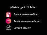 Wichsanleitung zu großen deutschen Füßen - Trailer, Fuß-Fetisch, High Heels, Amelie Lei