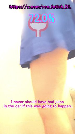 "Role Play" After long traffic Jam, the endless restroom line appears...