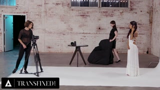 TRANSFIXED - Khloe Kay Succumbs To Lust At Her Photoshoot With Adriana Chechik &amp; Natalie Mars