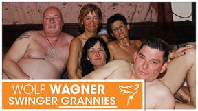 Ugly granny and grandpa swap spit during dirty deeds in Deutschland