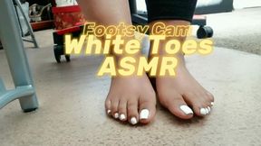 Footsy Cam: White Toes ASMR