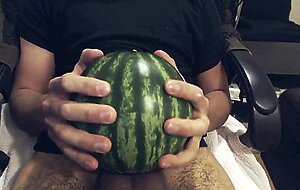 Fucking a Watermelon