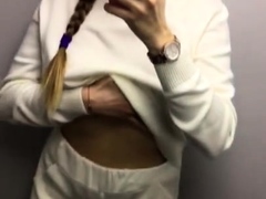 Julia red on the train