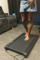 Aztecfeetgoddess' Upskirt Surprise: Walking Feet ASMR