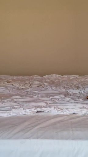 Sissy Slut Michelle in a New Lingerie Preparing Before a Date in a Hotel of Turkish Bodrum